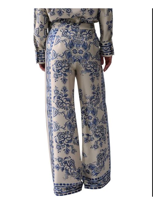 Pantaloni stampa foulard Liu Jo | CA6230TS555.P9652